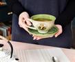 Avatar: The Last Airbender Jasmine Dragon 12-ounce Ceramic Teacup and Saucer Set