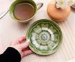 Avatar: The Last Airbender Jasmine Dragon 12-ounce Ceramic Teacup and Saucer Set