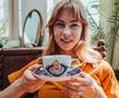Disney Alice In Wonderland Mad Hatter Bone China Teacup and Saucer | Set of 2