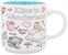 Disney Alice In Wonderland Icons Single Stackable Ceramic Mug | Holds 13 Ounces