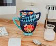Disney Alice in Wonderland Stacked Teacups Sculpted Ceramic Mug | Holds 20 Ounce