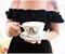 Disney Alice In Wonderland "World of My Own" Ceramic Teacup and Saucer Set
