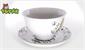 Disney Alice In Wonderland "World of My Own" Ceramic Teacup and Saucer Set