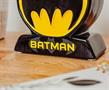 Batman Bat Logo 9x5x5 Inch Ceramic Planter w/ Artificial Plant