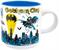 DC Comics Batman Allover Print Single Stackable Ceramic Mug | Holds 13 Ounces