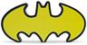 DC Comics Batman Emblem Large Die-Cut Wooden Wall Art Sign