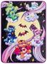 Care Bears x Universal Monsters Raschel Throw Blanket | 45 x 60 Inches