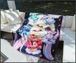 Care Bears x Universal Monsters Raschel Throw Blanket | 45 x 60 Inches