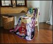 Care Bears x Universal Monsters Raschel Throw Blanket | 45 x 60 Inches
