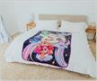 Care Bears x Universal Monsters Raschel Throw Blanket | 45 x 60 Inches