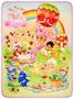 Care Bears x Strawberry Shortcake Fleece Throw Blanket | 45 x 60 Inches