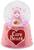 Care Bears Love-A-Lot Bear Mini Light-Up Snow Globe | 3 Inches Tall