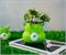Care Bears Good Luck Bear 5-Inch Ceramic Mini Planter With Artificial Succulent