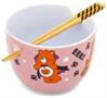 Care Bears Trick-or-Sweet Bear 20-Ounce Ceramic Ramen Bowl With Chopsticks