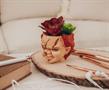 Child's Play Chucky 3-Inch Ceramic Mini Planter with Artificial Succulent