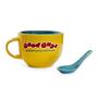Child's Play Chucky "Good Guys" Ceramic Soup Mug With Spoon | Holds 24 Ounces