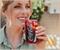 Coca-Cola Can-Shaped Red Glass Cup | Holds 10 Ounces