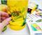 Crayola Crayon Box Retro Twist Spout Water Bottle and Sticker Set | 32 Ounces