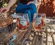 Disney The Fox and the Hound 20-Ounce Teardrop Stemless Wine Glass | Set of 2