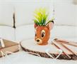 Disney Bambi 5-Inch Ceramic Mini Planter with Artificial Succulent
