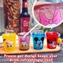 Disney Mickey Mouse and Friends Faces 1.5-Ounce Freeze Gel Mini Cups | Set of 4