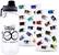 Disney 100 Years of Wonder 32-Ounce Twist Spout Water Bottle and Sticker Set