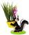 Disney Bambi Flower Skunk 6-Inch Ceramic Planter With Artificial Succulent