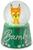 Disney Bambi "Pretty Flower" Mini Light-Up Snow Globe | 3 Inches Tall