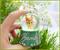 Disney Bambi "Pretty Flower" Mini Light-Up Snow Globe | 3 Inches Tall