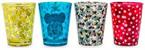 Disney Vintage Minnie Mouse 2-Ounce Mini Shot Glasses | Set of 4