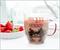Disney Minnie And Mickey Mouse Glass Mug With Glitter Handle | Holds 14 Ounces