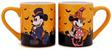 Disney Halloween Mickey and Minnie Mouse 14-Ounce Ceramic Mugs | Set of 2