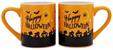 Disney Halloween Mickey and Minnie Mouse 14-Ounce Ceramic Mugs | Set of 2