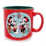 Disney Minnie and Mickey Mouse Cozy Christmas Camper Mug | Holds 20 Ounces