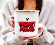 Disney Mickey Mouse "Aw Shucks" Ceramic Camper Mug | Holds 20 Ounces