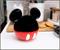 Disney Mickey Mouse Ceramic Cookie Jar Container With Lid | 6 Inches Tall