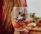 Disney Minnie Mouse Christmas Wreath Stemless Wine Glass | Holds 20 Ounces
