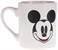 Disney Mickey Mouse Wax Resist Ceramic Mug | Holds 14 Ounces