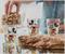 Disney Vintage Mickey Mouse 2-Ounce Mini Shot Glasses | Set of 6