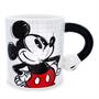 Disney Mickey Mouse Sculpted Handle Ceramic Mug | Holds 20 Ounces