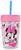 Disney Minnie Mouse Kids Spill-Proof Tumbler With Straw | Holds 18 Ounces
