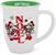 Disney Mickey and Minnie Mouse "Noel" Wide Rim Latte Mug | Holds 16 Ounces