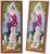 Disney Haunted Mansion 4-Piece 12 x 5 Inch Canvas Wall Art Set