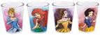 Disney Princess Portraits 2-Ounce Mini Shot Glasses | Set of 4