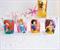 Disney Princess Portraits 2-Ounce Mini Shot Glasses | Set of 4