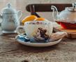 Disney Beauty and the Beast Bone China Teacup and Saucer | Set of 2