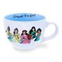 Disney Princess "Courage To Be Kind" Ceramic Soup Mug | Holds 24 Ounces