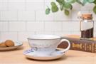 Disney Beauty and the Beast 12oz Ceramic Tea Cup and Saucer Set