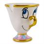 Disney Beauty And The Beast Chip Sculpted Ceramic Figural Mug | Holds 20 Ounces