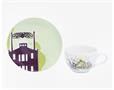 Disney Princess and the Frog 4-Piece Tea Cup and Saucer Set